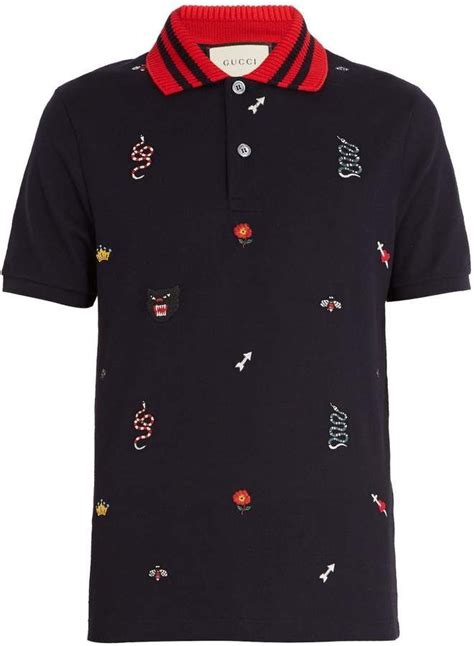 gola polo gucci|Gucci t shirt.